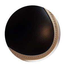 Kožené domáce papuče Waves - Čierna kombinácia