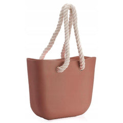 Dámska kabelka Jelly bag - Hnedá