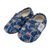 Copa cop Detské textilné papuče naboso - Trucks