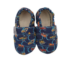 Copa cop Detské textilné papuče naboso - Trucks