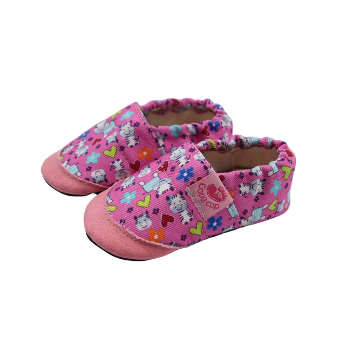 Paket 3 párov – Detské textilné capačky Barefoot s ochranou Copa cop