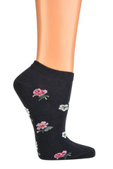 Nízke dámske ponožky Flowers – 3 páry Socks4Fun
