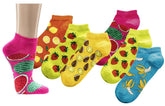 Dámske nízke ponožky Fruit - 3 páry Socks4Fun