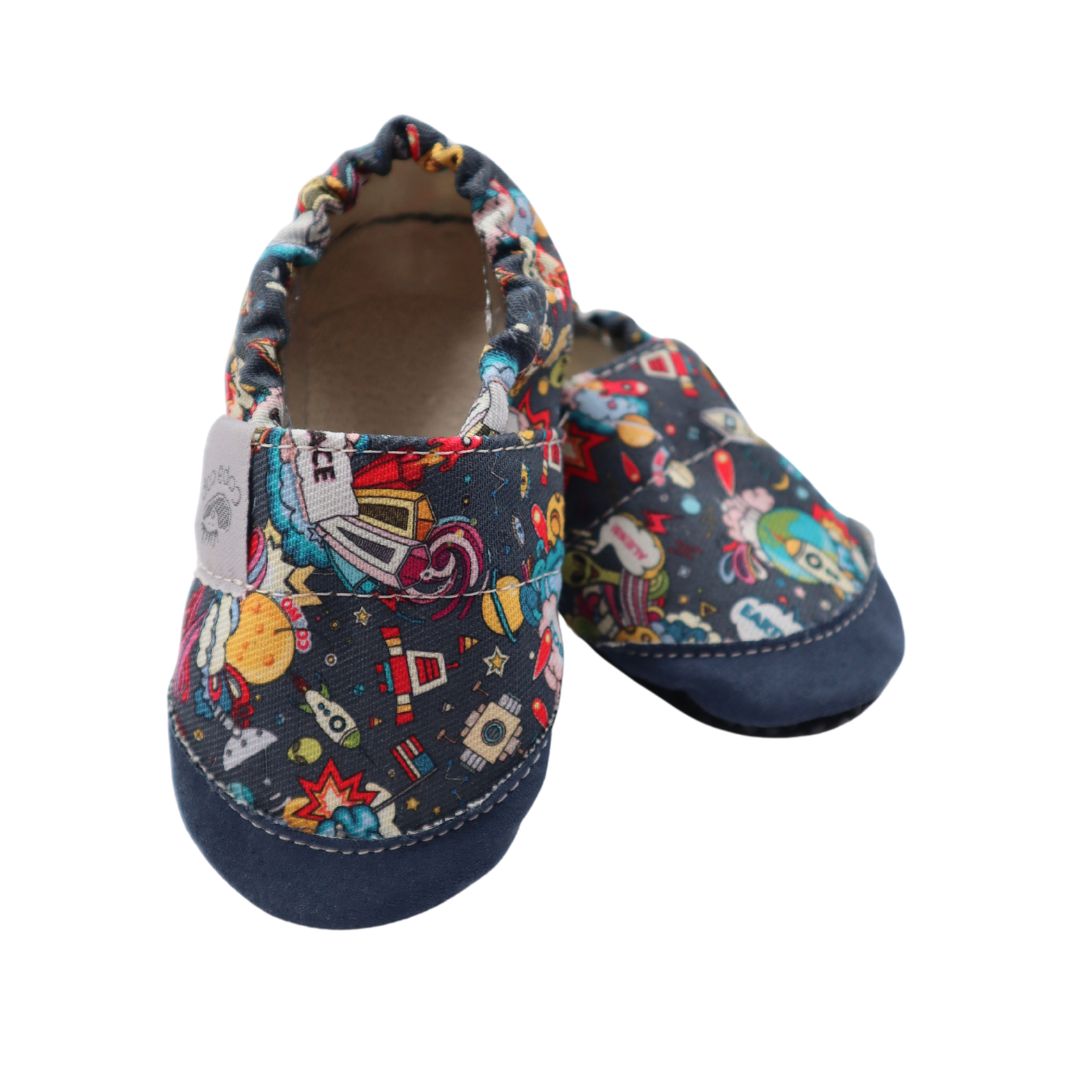 Paket 3 párov – Detské textilné capačky Barefoot s ochranou Copa cop