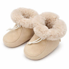 Zimné topánočky pre bábätká z prírodnej ovčej kože