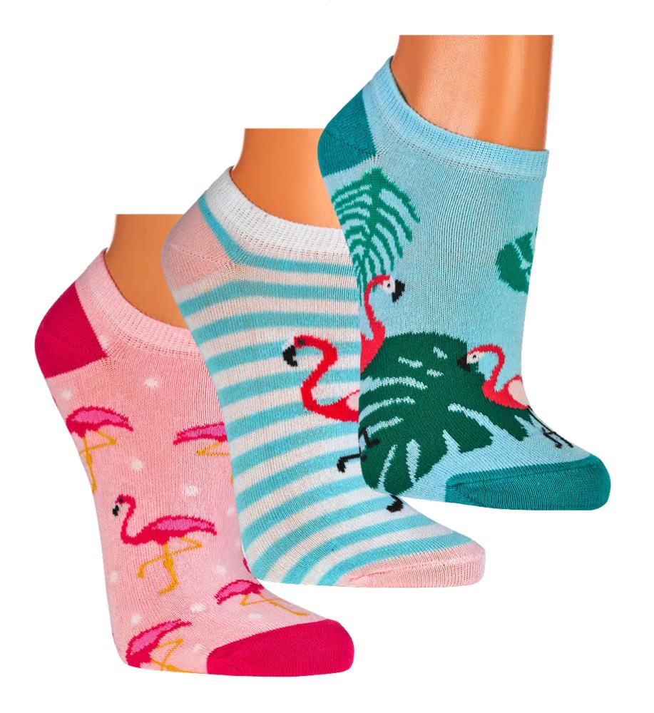 Dámske nízke ponožky Florida - 3 páry Socks4Fun