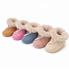 Zimné topánočky pre bábätká z prírodnej ovčej kože